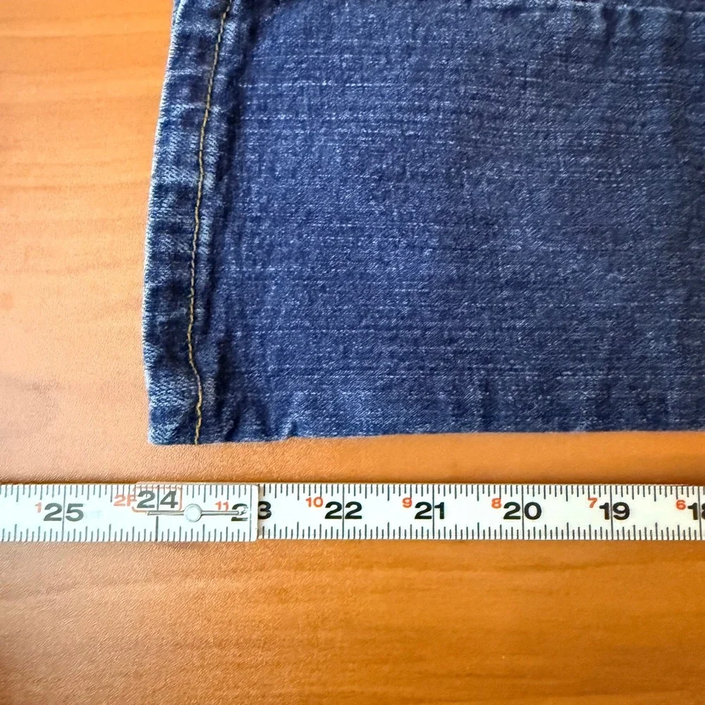 Wrangler‎ Boys Straight Leg Jeans Dark Wash Adjustable Waist Size 10 Regular